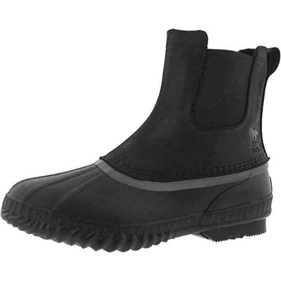 NEW Sorel Cheyanne Metro Chelsea WaterProof Pull On Boots Men's Size 13 BLACK - Picture 1 of 10